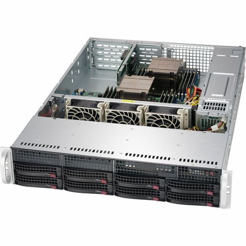 Supermicro Pc Case Rear Supermicro SuperChassis Server Case CSE-825TQC-R802WB