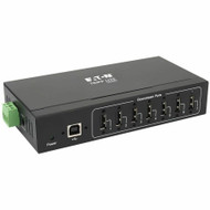 Tripp Lite by Eaton U223-007-IND-1 7-Port Industrial-Grade USB 2.0 Hub - USB 2.0 Type B - Wall/DIN Rail Mountable - 7 USB Port(s) - 7 (Fleet Network)