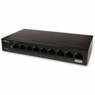 Luxul 8 Port GB PoE+ Switch - 8 Ports - 2 Layer Supported - 92 W PoE Budget - Twisted Pair - PoE Ports - Desktop, Surface Mount - 3 (Fleet Network)