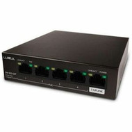 Luxul 4 Port GB PoE+ Switch - 4 Ports - 2 Layer Supported - 58 W PoE Budget - Twisted Pair - PoE Ports - Desktop, Surface Mount - 3 (Fleet Network)