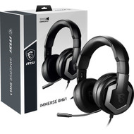 MSI Immerse GH61 Gaming Headset audio by ONKYO - Stereo - USB, Mini-phone (3.5mm) - Wired - 32 Ohm - 100 Hz to 10 kHz - Over-the-head (Fleet Network)