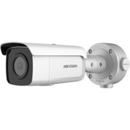 Hikvision AcuSense PCI-LB15F4S 5 Megapixel Outdoor Network Camera - Color - Bullet - White - 295.28 ft (90 m) Infrared Night Vision - (Fleet Network)