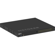 Netgear M4250-26G4F-PoE++ AV Line Managed Switch - 24 Ports - Manageable - 3 Layer Supported - Modular - 4 SFP Slots - 48.80 W Power - (Fleet Network)
