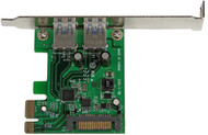 StarTechcom_2_Port_PCI_Express_PCIe_SuperSpeed_USB_30_Card_Adapter_with_UASP_-_SATA_Power_-_PCI_Express_-_Plug-in_Card_-_2_USB_-_2_PEXUSB3S24