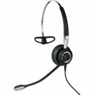 Jabra BIZ 2400 Headset - Mono - Quick Disconnect - Wired - 300 Ohm - 150 Hz to 6.80 kHz - Over-the-head, On-ear - Monaural - - 3.3 ft (Fleet Network)