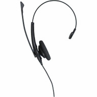 Jabra BIZ 2400 Headset - Mono - Quick Disconnect - Wired - 300 Ohm - 150 Hz to 6.80 kHz - Over-the-head, On-ear - Monaural - - 3.3 ft (Fleet Network)