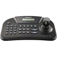 Hanwha Techwin PTZ Control Keyboard - 255 Controllable Cameras - Zoom, Tilt, Pan Control - 3D Joystick - DC Power In LCD Serial Port (Fleet Network)