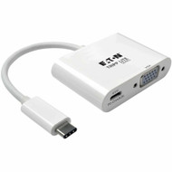 Tripp Lite by Eaton U444-06N-V-C USB 3.1 Gen 1 USB-C to VGA Adapter - USB 3.1 Type C - 1 x VGA (Fleet Network)