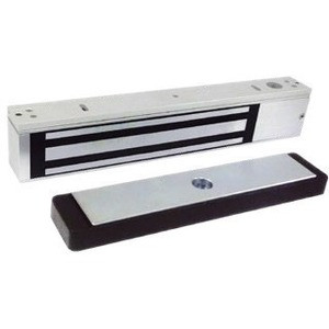 SDC 350 Narrow Line Magnetic Door Lock - 12 V DC, 24 V DC - 544.31 kg Holding Force - Aluminum (350V)