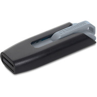 Verbatim_128GB_Store_n_Go_V3_USB_30_Flash_Drive_-_Gray_-_128_GB_-_USB_30_-_80_MBs_Read_Speed_-_25_MBs_Write_Speed_-_Black_Gray_49189