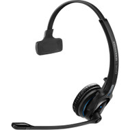 EPOS IMPACT MB Pro 1 - Mono - Wireless - Bluetooth - 82 ft - Over-the-ear - Monaural - Noise Cancelling Microphone - Black (Fleet Network)