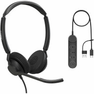 Jabra Engage 50 II Headset - Stereo - USB Type A, USB Type C - Wired - 50 Hz to 20 kHz - Over-the-head, On-ear - Binaural - - MEMS (Fleet Network)