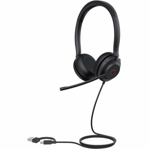 Yealink USB Wired Headset - Microsoft Teams Certification - Stereo - USB Type A, USB Type C - Wired - 32 Ohm - 20 Hz to 20 kHz - - - - (UH35 DUAL UC USB-C/A)