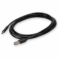 AddOn 50cm USB A 2.0 Male to USB C 2.0 Male Black Cable - 1.6 ft (0.50 m) USB-C/USB-A Data Transfer Cable for Notebook, PC, USB - End: (Fleet Network)