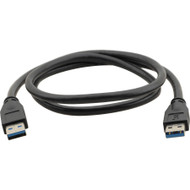 Kramer USB-A 3.0 Cable - 3 ft USB Data Transfer Cable - First End: 1 x USB 3.0 Type A - Male - Second End: 1 x USB 3.0 Type A - Male (Fleet Network)