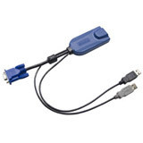 Raritan Dominion KX II KVM Cable - HD-15 Male Video, Type A Male USB - RJ-45 Female Network (D2CIM-DVUSB)