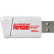 Patriot Memory Supersonic Rage Prime 500GB USB 3.2 (Gen 2) Flash Drive - 500 GB - USB 3.2 (Gen 2) - 600 MB/s Read Speed - 5 Year (Fleet Network)