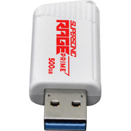 Patriot Memory Supersonic Rage Prime 500GB USB 3.2 (Gen 2) Flash Drive - 500 GB - USB 3.2 (Gen 2) - 600 MB/s Read Speed - 5 Year (Fleet Network)