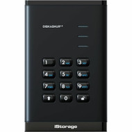 iStorage diskAshur3 2 TB Portable Hard Drive - 2.5" External - Black  - Printer, Scanner, Camera Device Supported - USB 3.2 (Gen 1) C (Fleet Network)