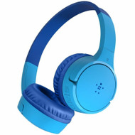 Belkin SoundForm Mini Headset - Stereo - Mini-phone (3.5mm) - Wired/Wireless - Bluetooth - On-ear, Over-the-head - Binaural - - 4 ft - (Fleet Network)