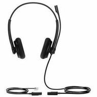 Yealink YHS34 Headset - Stereo - Quick Disconnect - Wired - 32 Ohm - 20 Hz to 20 kHz - Over-the-head - Binaural - Supra-aural - 3.9 ft (Fleet Network)