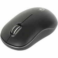 Manhattan MW3075 Wireless Optical USB Mouse - Full-size Mouse - Optical - Wireless - 32.81 ft (10000 mm) - Radio Frequency - 2.40 GHz (Fleet Network)