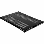 IOGEAR Adjustable Depth Heavy Duty Fixed Rack Shelf - Vented - For Equipment Rack, Data Center, Server - 1U Rack Height38.30" (972.82 (Fleet Network)