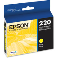 Epson DURABrite Ultra 220 Ink Cartridge - Yellow - Inkjet - Standard Yield - 165 Pages - 1 Each (T220420-S) T220420-S Ink Cartridges physical Epson Fleet Network Canada