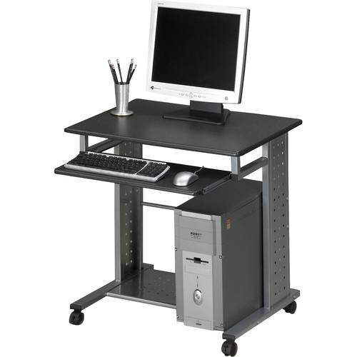 Mayline Mobile Workstation - Rectangle Top - 29.8" (755.65 mm) Height x 29.8" (755.65 mm) Width x 23.5" (596.90 mm) Depth - Assembly - (945ANT)