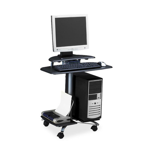 Mayline Mobile PC Workstation - Rectangle Top - 29.5" (749.30 mm) Height x 28.5" (723.90 mm) Width x 26" (660.40 mm) Depth - Assembly (948ANT)