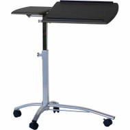 Mayline 950 Laptop Caddy - Rectangle Top - Adjustable Height - 27" (685.80 mm) to 38" (965.20 mm) Adjustment - 15" (381 mm) Table Top (Fleet Network)