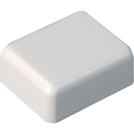 On-Q Uniduct 2700 Series Blank End Fitting Fitting - End Fitting - Fog White - 1" Length (Fleet Network)