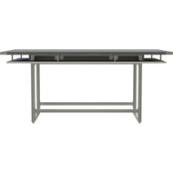 Mayline 8' Mirella Standing-Height Conference - Finish: Stone Gray (Fleet Network)