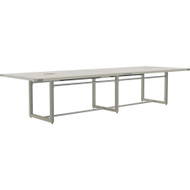 Mayline Mirella 12' Sitting-Height Conference Tables - Finish: White Ash (Fleet Network)