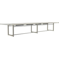 Mayline Mirella 16' Sitting-Height Conference Tables - Finish: White Ash (Fleet Network)