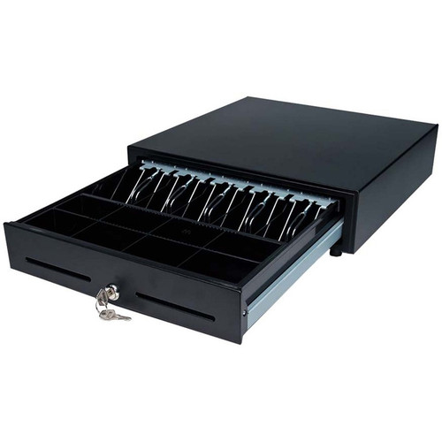 Star Micronics Cash Drawer Till for CD4-1616 - 5 Bills & 8 Coins - Black - 5 Bill/8 Coin Compartment(s) - Black - ABS Plastic (37969590)