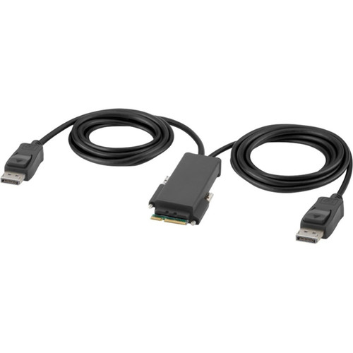 Belkin Modular DP Dual-Head Console Cable 6 ft. - 6 ft (1.83 m) DisplayPort/Modular/USB KVM Cable for KVM Console, KVM Switch, Mouse - (F1DN2MOD-CC-P06)