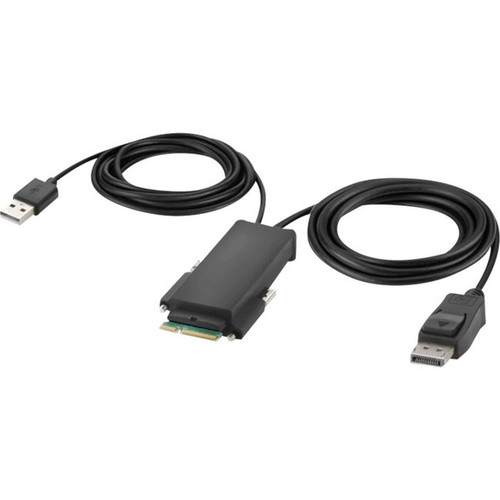 Belkin Modular DP Single-Head Host Cable 6 ft. - 6 ft (1.83 m) DisplayPort/Modular/USB-A KVM Cable for KVM Console, KVM Switch, Mouse (F1DN1MOD-HC-P06)