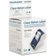 Seiko Return Address Label - 2 1/64" (51 mm) Width x 5/8" (16 mm) Length - Rectangle - Clear - 220 / Roll - 1 / Each (Fleet Network)