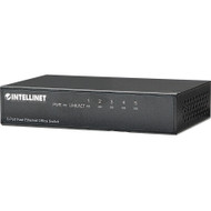 Intellinet 5-Port Fast Ethernet Office Switch - 5 Ports - Fast Ethernet - 10/100Base-TX - 2 Layer Supported - Twisted Pair - Desktop - (Fleet Network)
