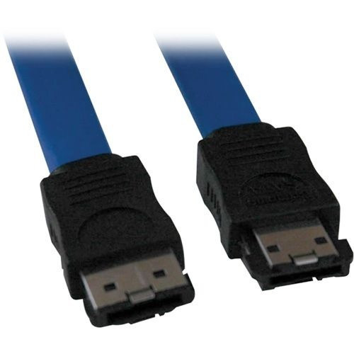 Tripp Lite series P950-02M eSATA Cable - 6.6 ft (2.01 m) SATA Data Transfer Cable - First End: 1 x 7-pin eSATA - Male - Second End: 1 (P950-02M)