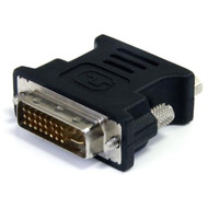 StarTechcom_DVI_to_VGA_Cable_Adapter_MF_-_Black_-_10_Pack_-_10_Pack_-_1_x_DVI-I_Male_Video_-_1_x_HD-15_Female_VGA_-_Nickel_Connector_DVIVGAMFB10P