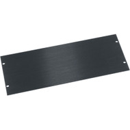 Middle Atlantic Blanking Panel - Aluminum - Black - 4U Rack Height (Fleet Network)