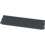 Middle Atlantic Blank Panel Kit - Steel - Black - 3.50" (88.90 mm) Height x 3.38" (85.73 mm) Width (Fleet Network)