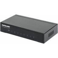 Manhattan 8-Port Gigabit Ethernet Switch - 8 Ports - Gigabit Ethernet - 10/100/1000Base-T - 2 Layer Supported - 2.75 W Power - Twisted (Fleet Network)
