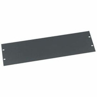 Middle Atlantic 3RU Blank Rack Panel - Steel Blank Panel - Flat Black Powder Coat - Steel - Black Powder Coat - 3U Rack Height - 5.25" (Fleet Network)