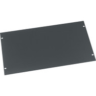 Middle Atlantic FEB Flat Blanking Panel - Steel - Black - 6U Rack Height - 10.50" (266.70 mm) Height x 19" (482.60 mm) Width (Fleet Network)