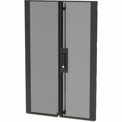 APC by Schneider Electric AR7103 NetShelter SX 20U Split Door Panel - Black - 37.48" (952 mm) Height x 23.62" (600 mm) Width x 1.81" (AR7103)