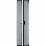 Middle Atlantic Split Rear Door for DRK - Steel - Black (Fleet Network)