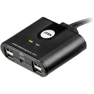 ATEN 2-Port USB Peripheral Sharing Device - USB - External - 7 USB Port(s) - 7 USB 2.0 Port(s) (Fleet Network)